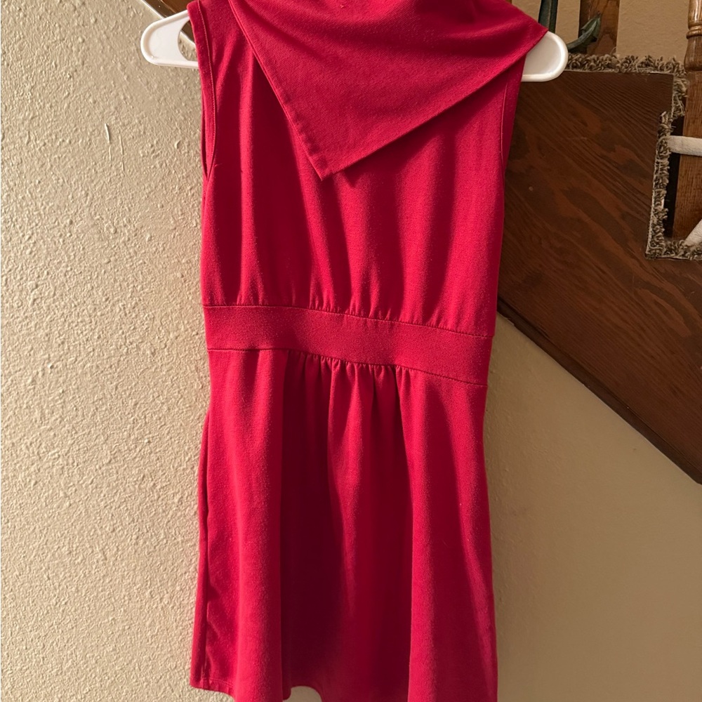 Sold!        Red Embellished Dress - Picture 2 of 6